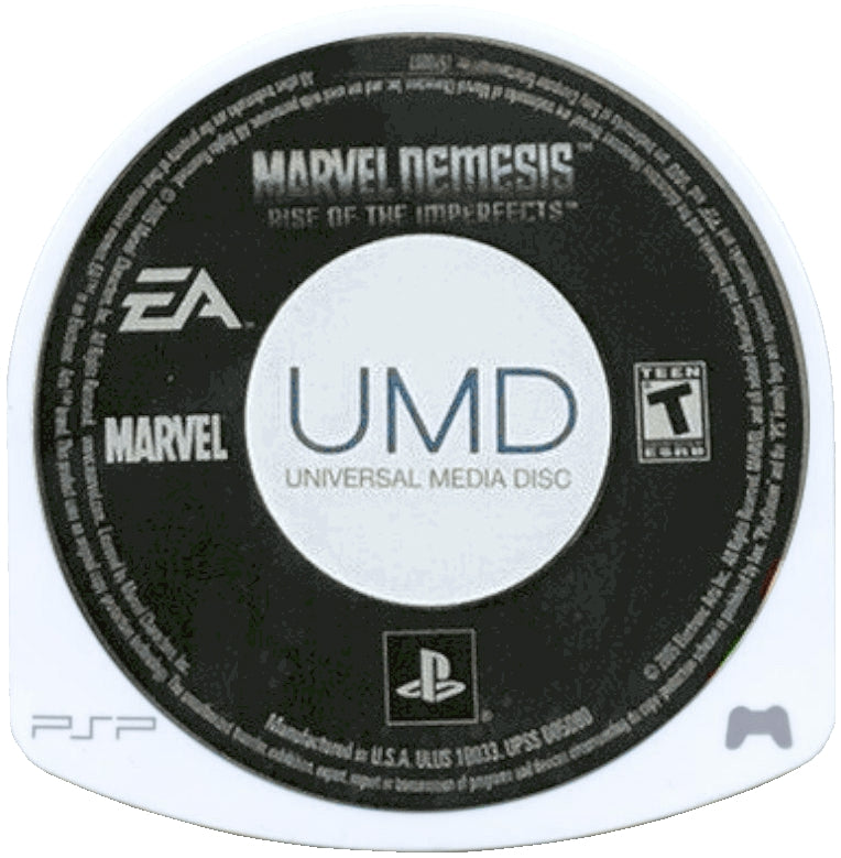 Marvel Nemesis Rise of the Imperfects PSP - Video Game - Used - CaveGamers - Image 3