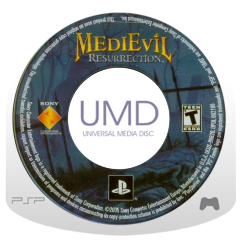 MediEvil Resurrection PSP - Video Game - Used - CaveGamers - Image 3
