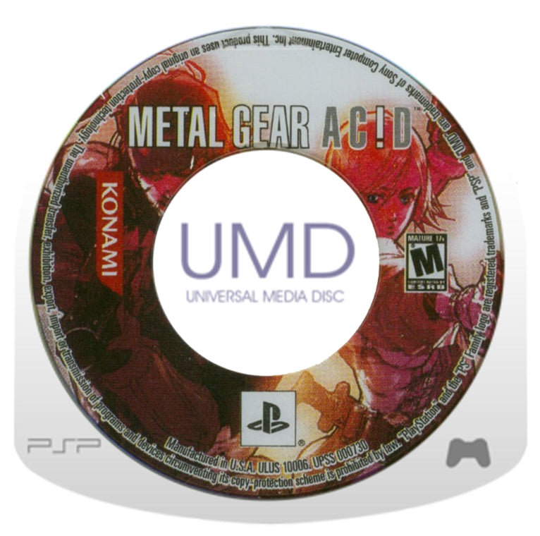 Metal Gear Acid PSP - Video Game - Used - CaveGamers - Image 3