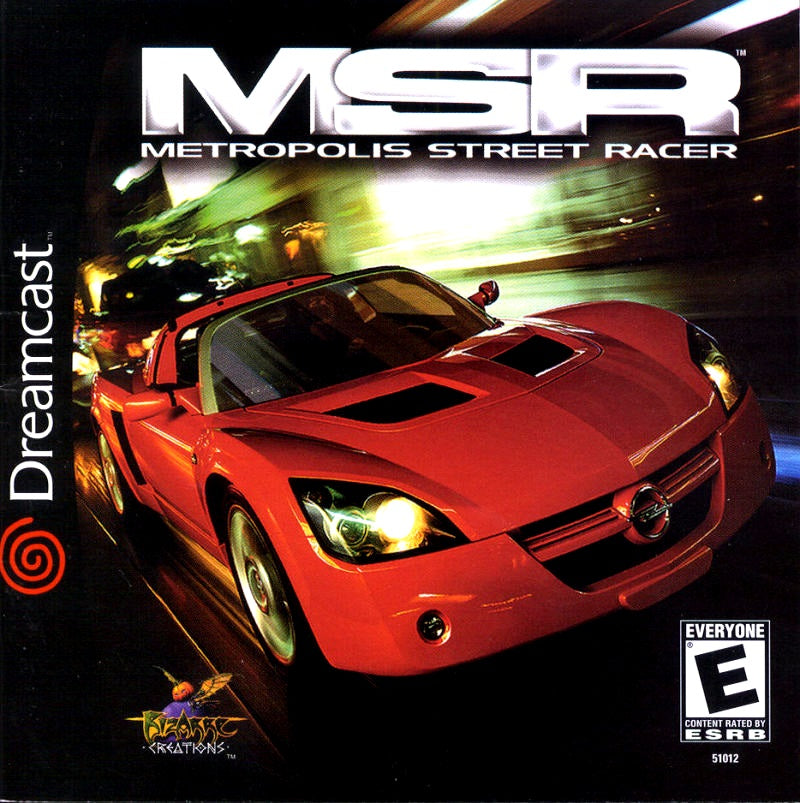 Metropolis Street Racer DreamCast - Video Game - Used - CaveGamers