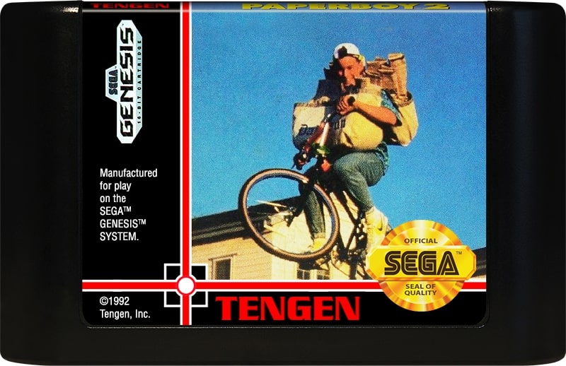 Paperboy 2 Genesis - Video Game - Used - CaveGamers - Image 3
