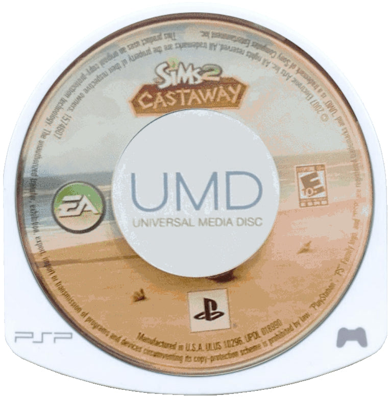 The Sims 2: Castaway PSP - Video Game - Used - CaveGamers - Image 2