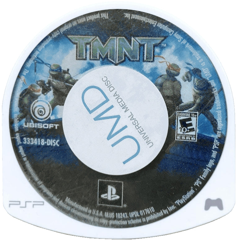 Teenage Mutant Ninja Turtles PSP - Video Game - Used - CaveGamers - Image 3