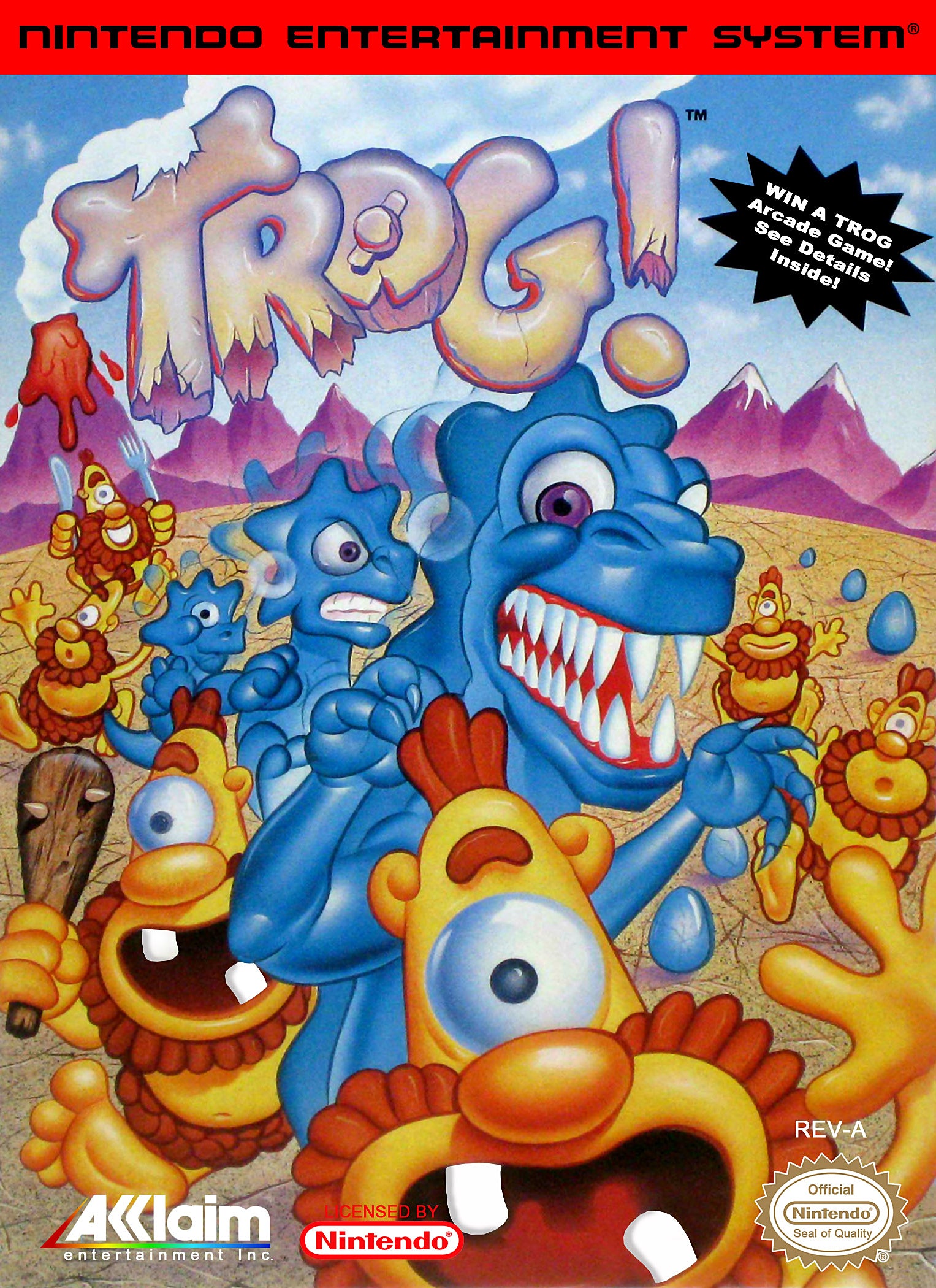 Trog NES - Video Game - Used - CaveGamers