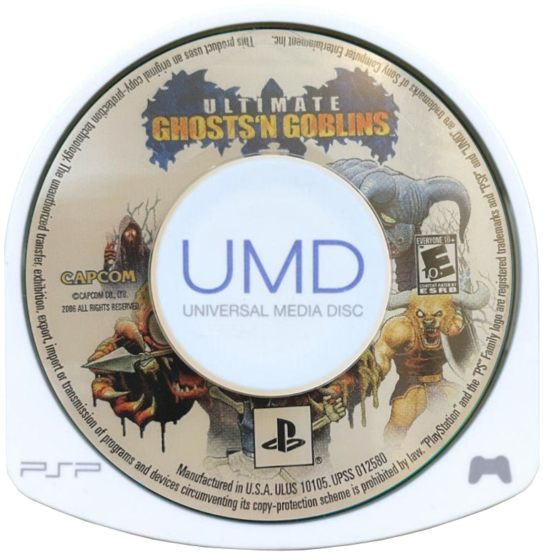 Ultimate Ghosts 'n Goblins PSP - Video Game - Used - CaveGamers - Image 3