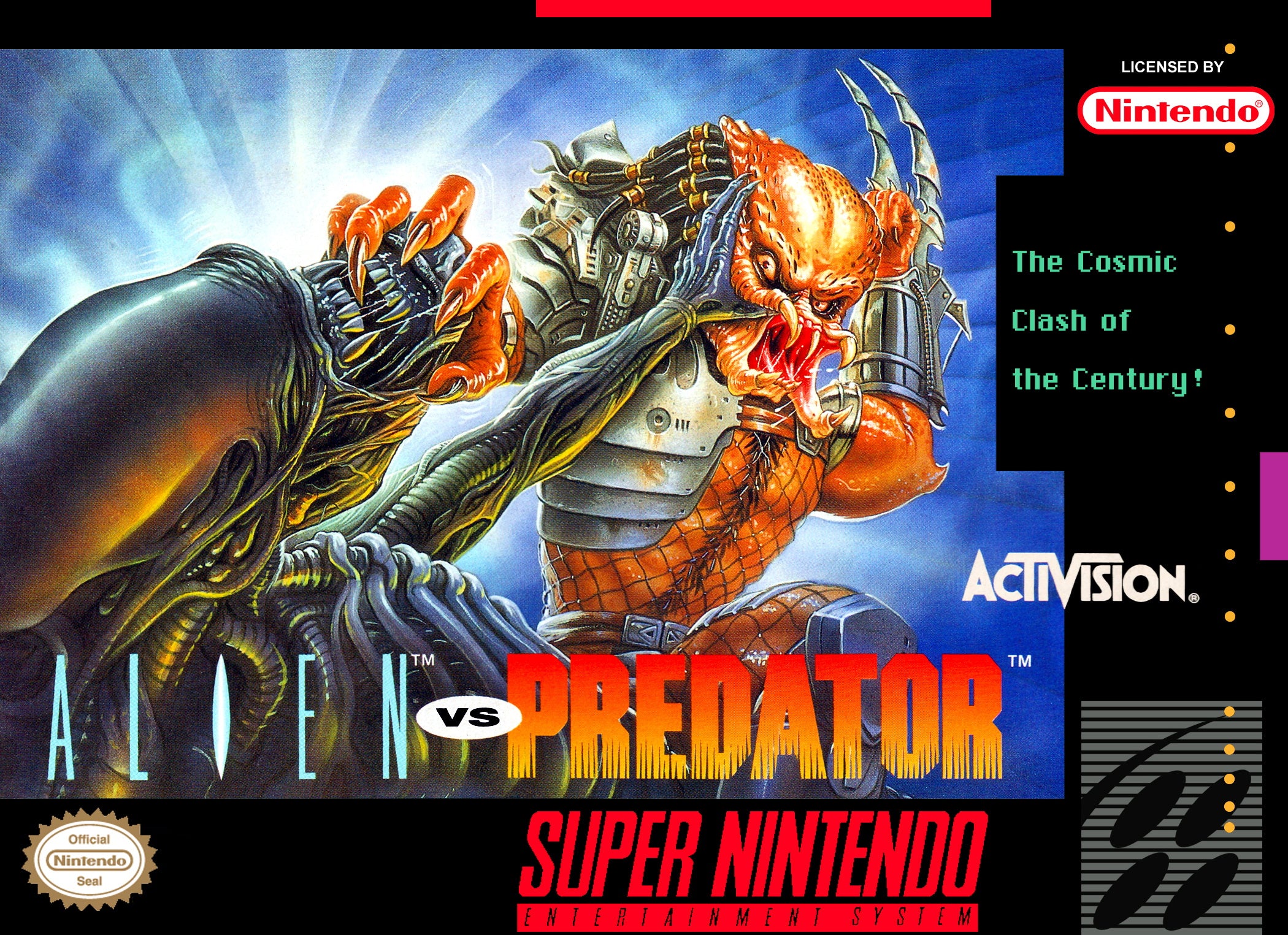 Alien vs Predator SNES - Video Game - Used - CaveGamers