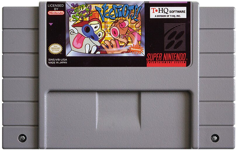 The Ren and Stimpy Show Veediots SNES - Video Game - Used - CaveGamers - Image 3
