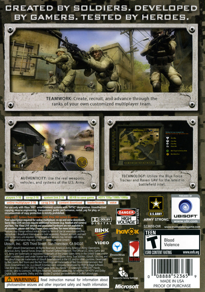 America's Army True Soldiers