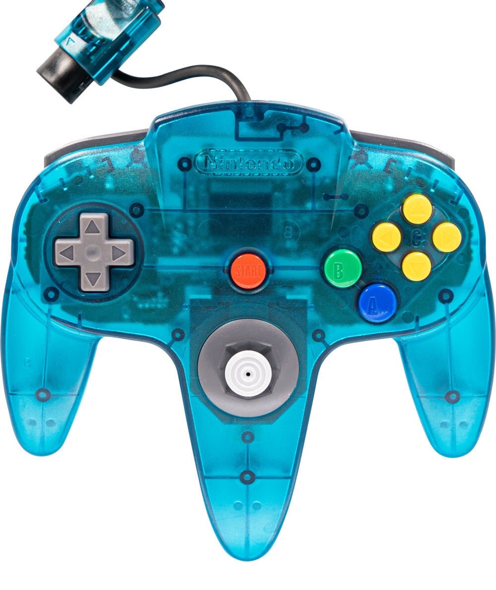 Nintendo 64 Console - Ice Blue N64 - Video Game System - Used - CaveGamers - Image 7