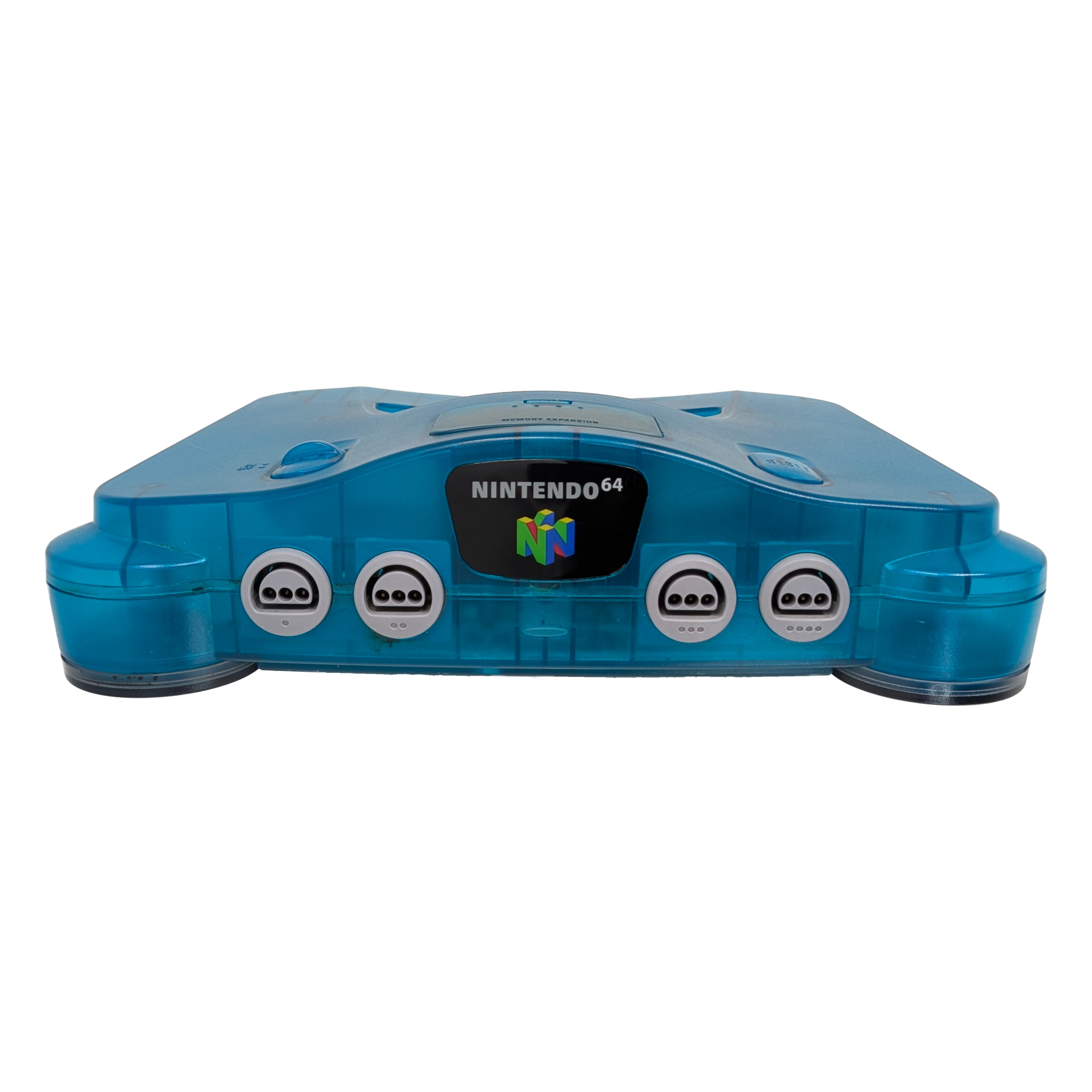 Nintendo 64 Console - Ice Blue N64 - Video Game System - Used - CaveGamers - Image 4