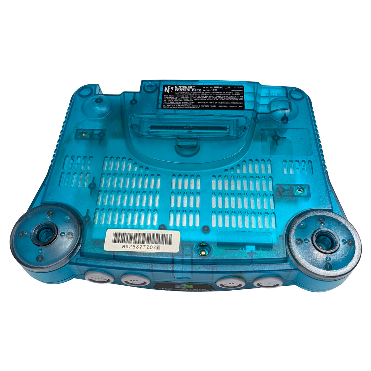Nintendo 64 Console - Ice Blue N64 - Video Game System - Used - CaveGamers - Image 6