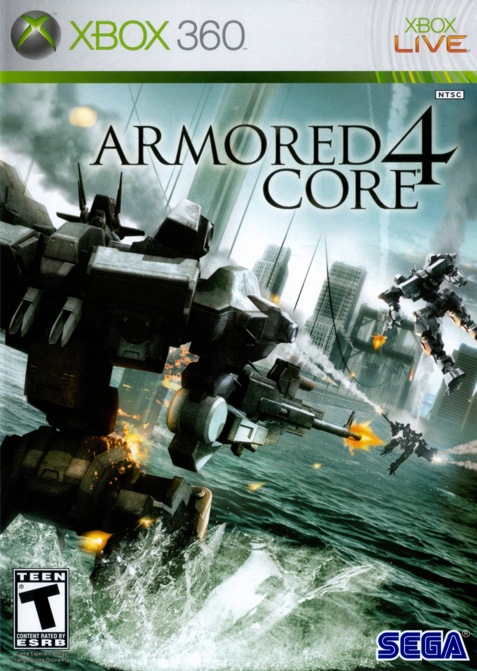 Armored Core 4 Xbox 360 - Video Game - Used - CaveGamers