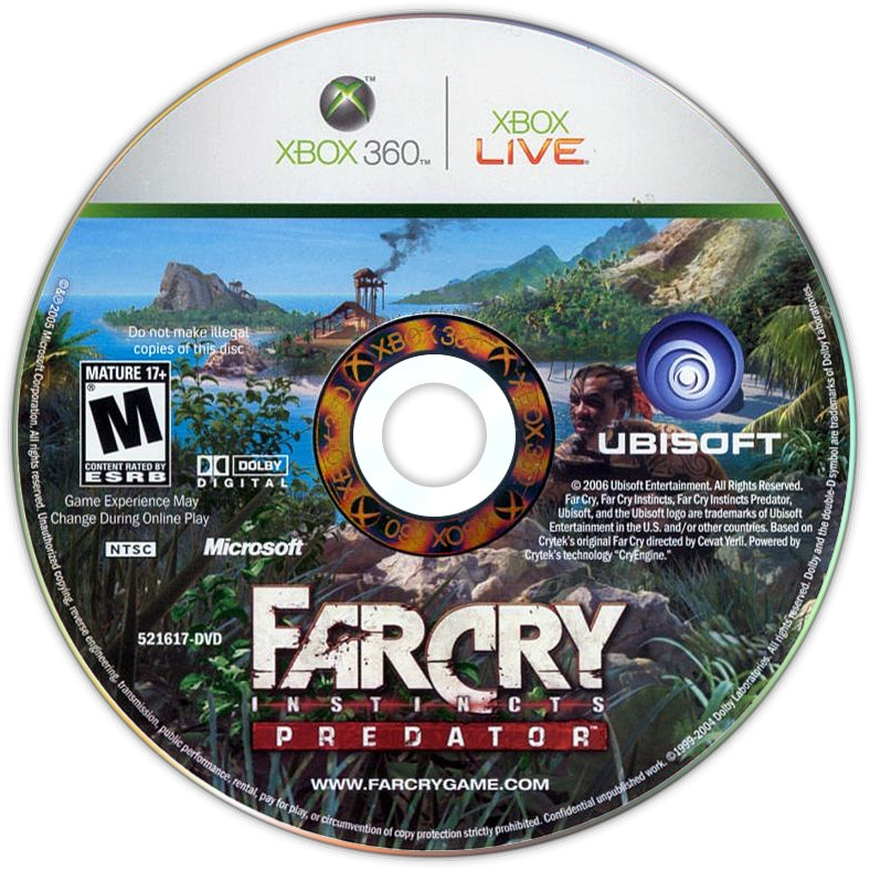 Far Cry Instincts Predator Xbox 360 - Video Game - Used - CaveGamers - Image 3