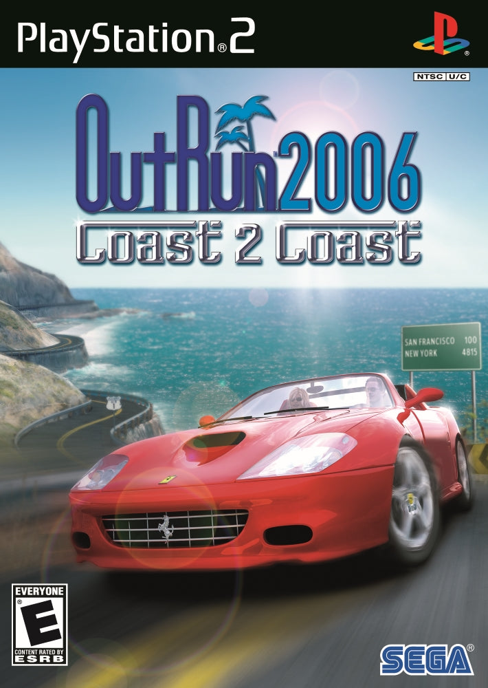 OutRun 2006 Coast 2 Coast PS2 - Video Game - Used - CaveGamers