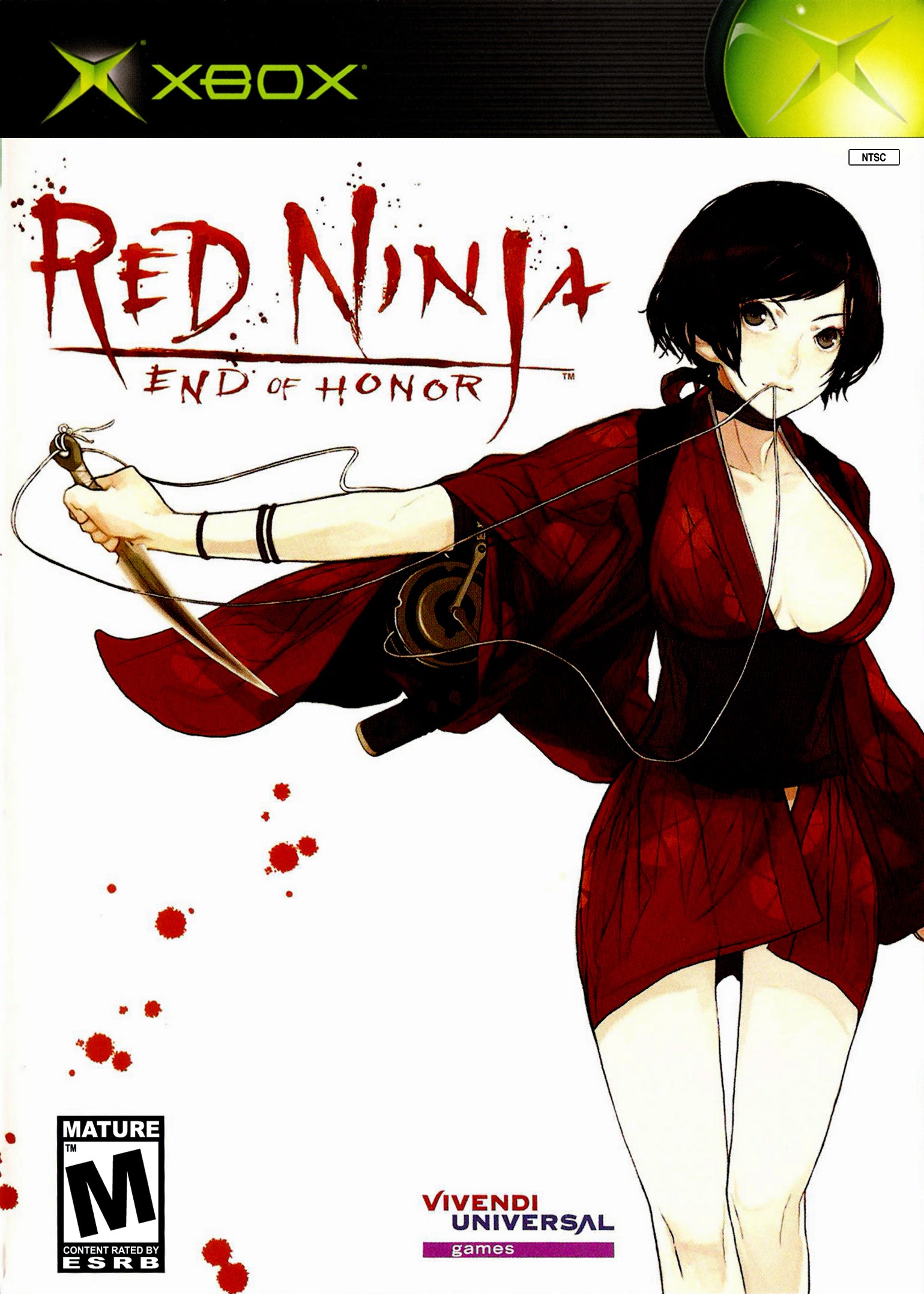 Red Ninja End of Honor Xbox - Video Game - Used - CaveGamers