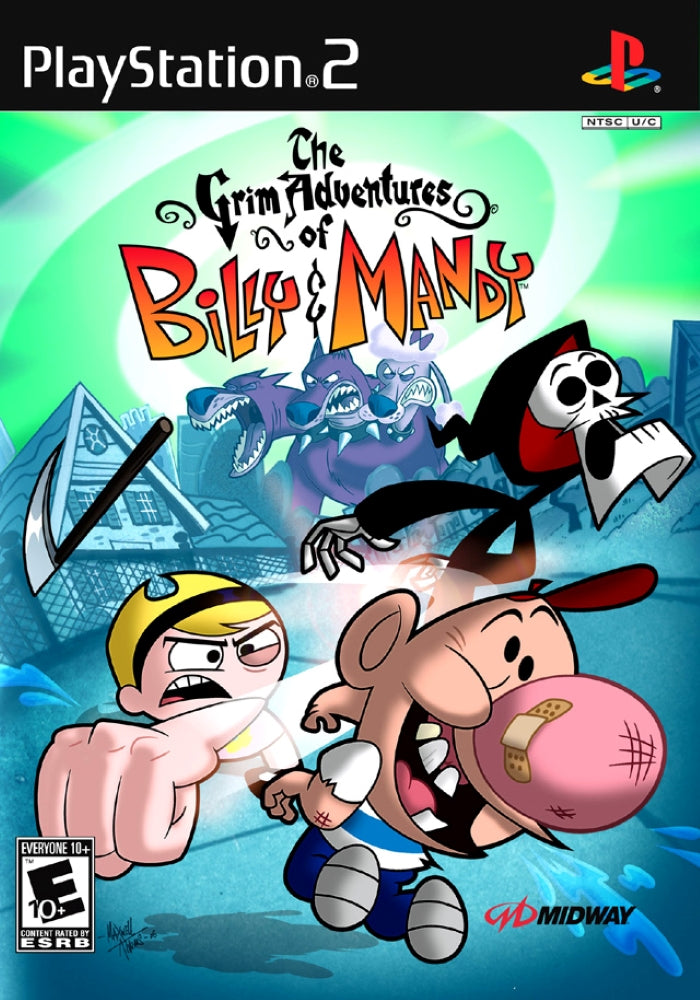 Grim Adventures of Billy & Mandy PS2 - Video Game - Used - CaveGamers