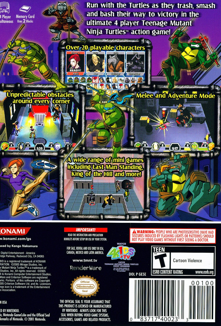 TMNT Mutant Melee