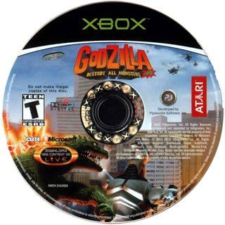 Godzilla Destroy All Monsters Melee Xbox - Video Game - Used - CaveGamers - Image 3