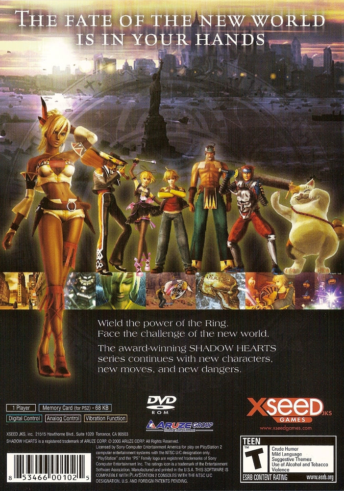 Shadow Hearts From the New World PS2 - Video Game - Used - CaveGamers - Image 2