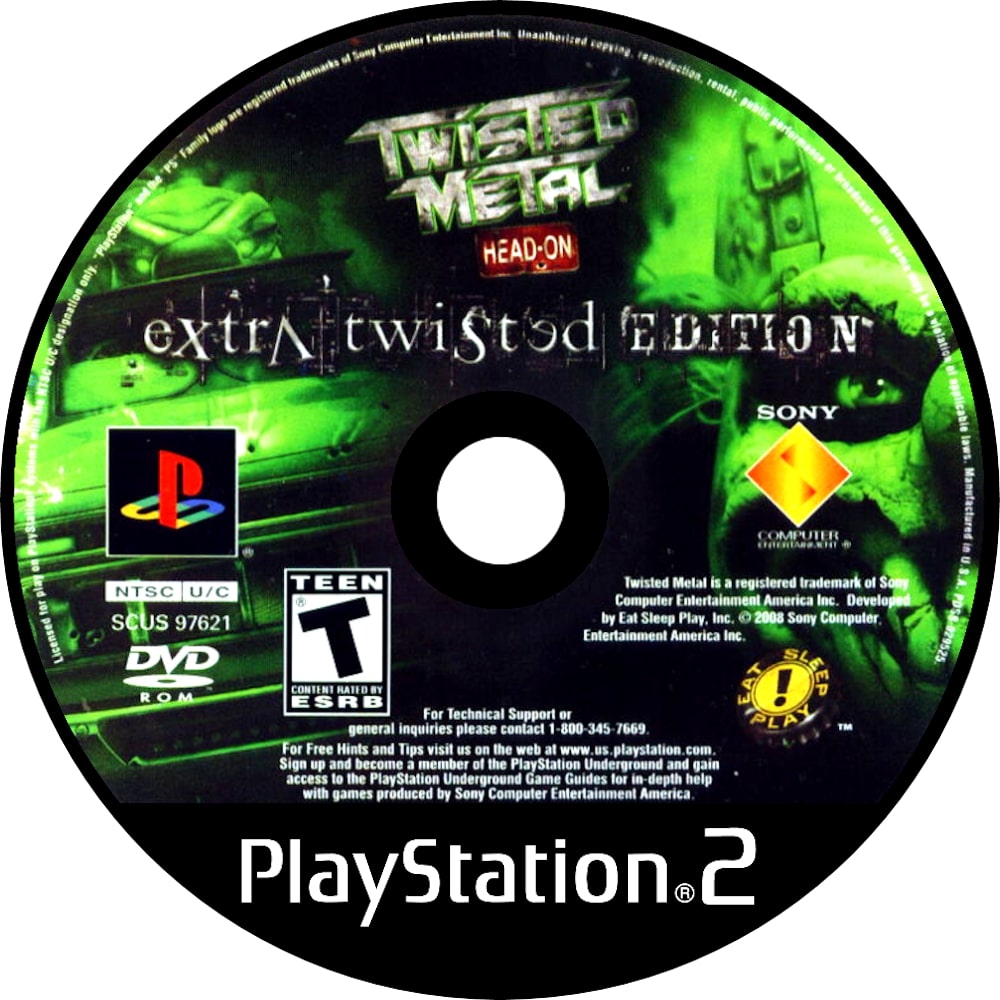 Twisted Metal Head On PS2 - Video Game - Used - CaveGamers - Image 3