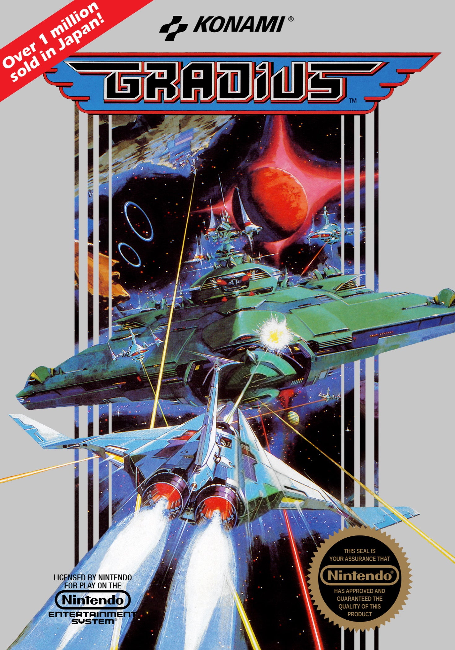 Gradius NES - Video Game - Used - CaveGamers