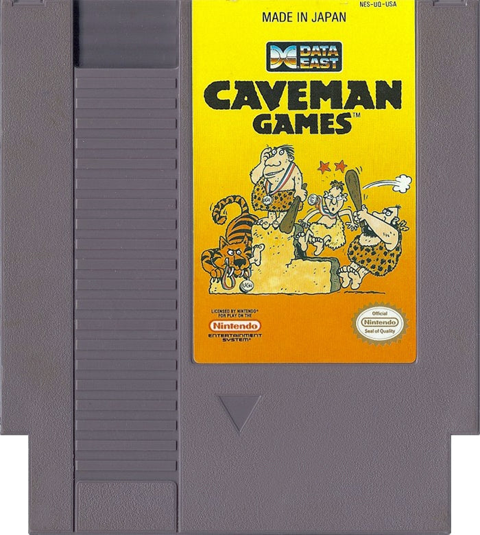 Caveman Games NES - Video Game - Used - CaveGamers - Image 3