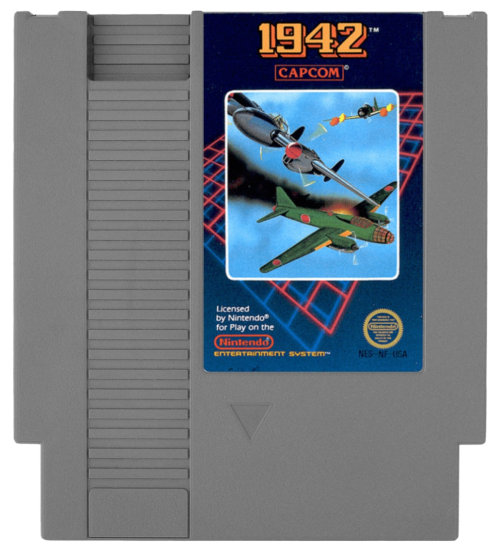 1942 NES - Video Game - Used - CaveGamers - Image 3
