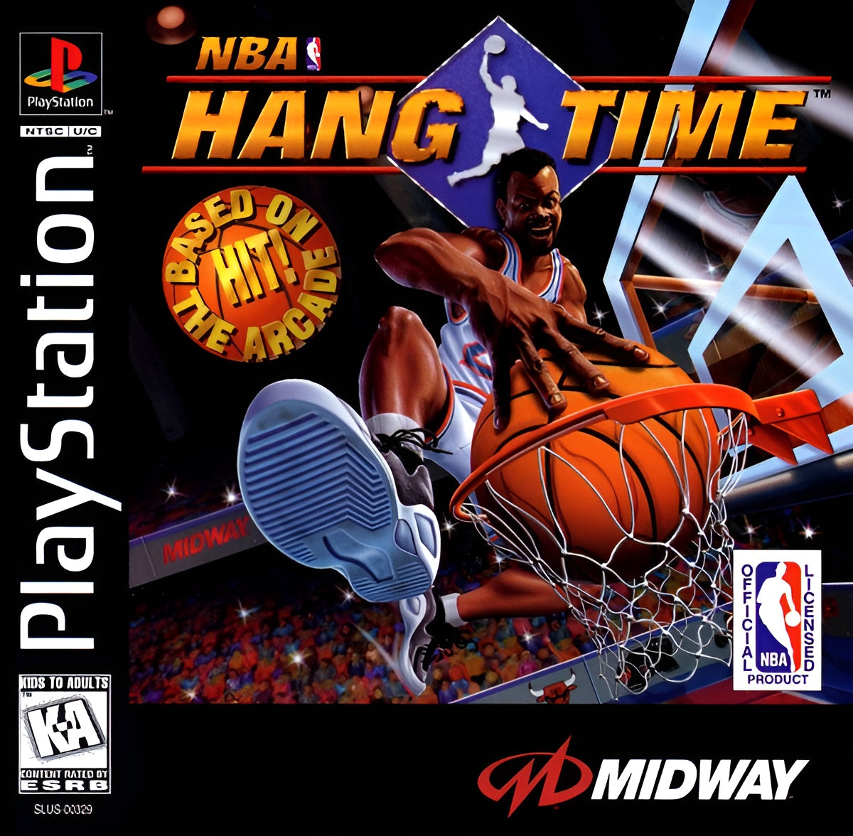 NBA Hangtime Playstation - Video Game - Used - CaveGamers
