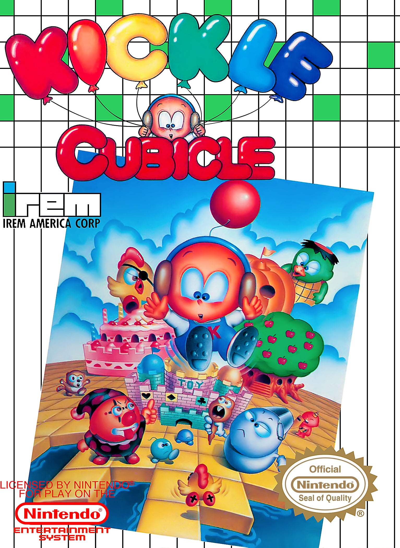 Kickle Cubicle NES - Video Game - Used - CaveGamers