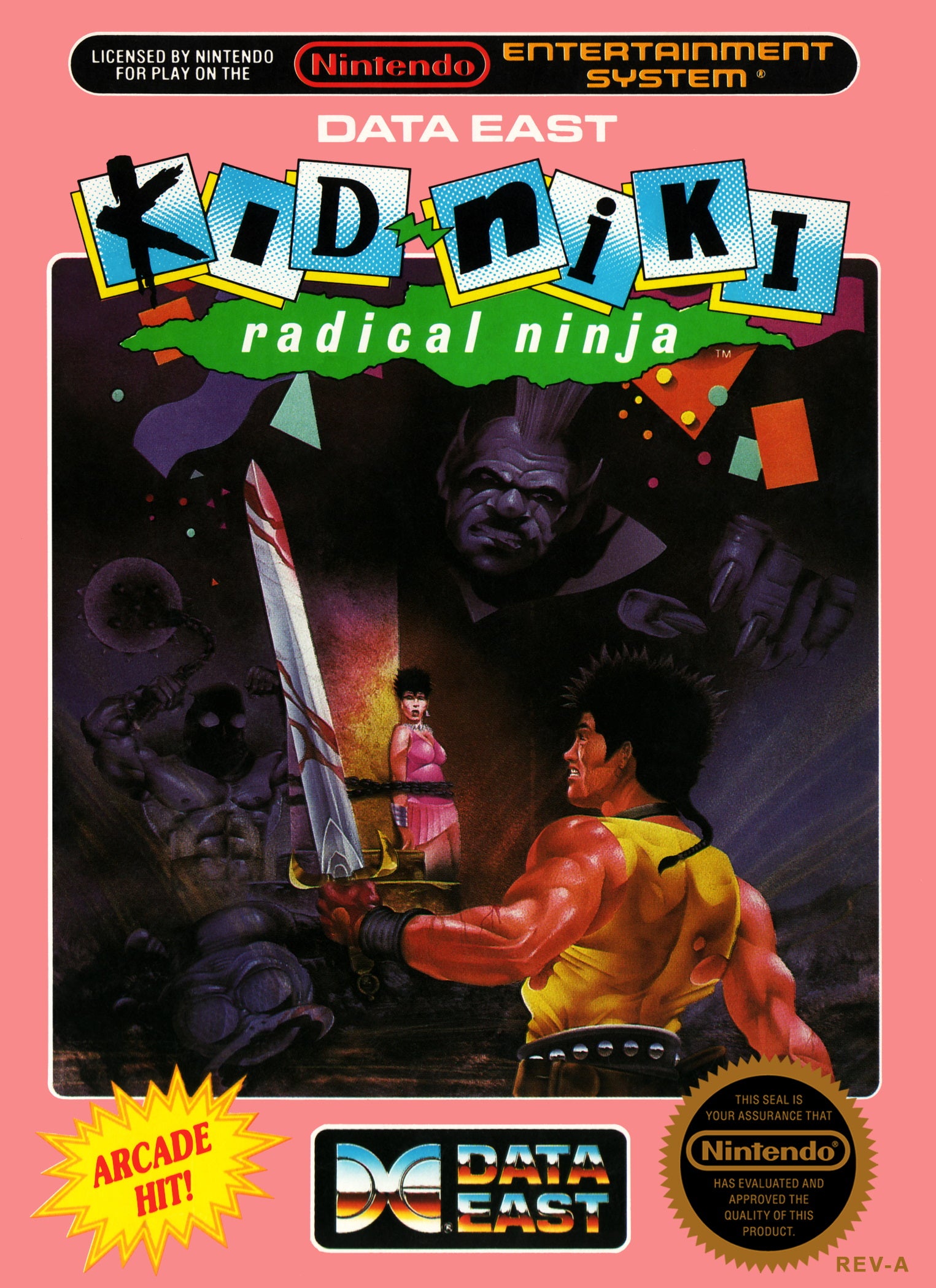 Kid Niki Radical Ninja NES - Video Game - Used - CaveGamers