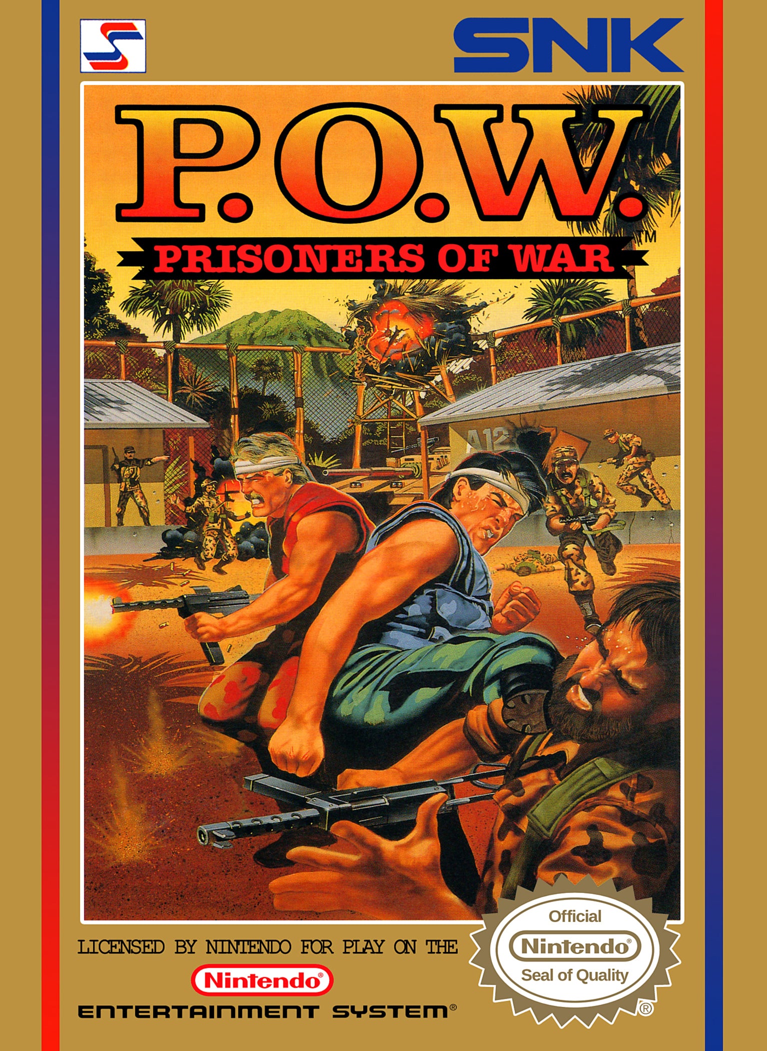 POW Prisoners of War NES - Video Game - Used - CaveGamers