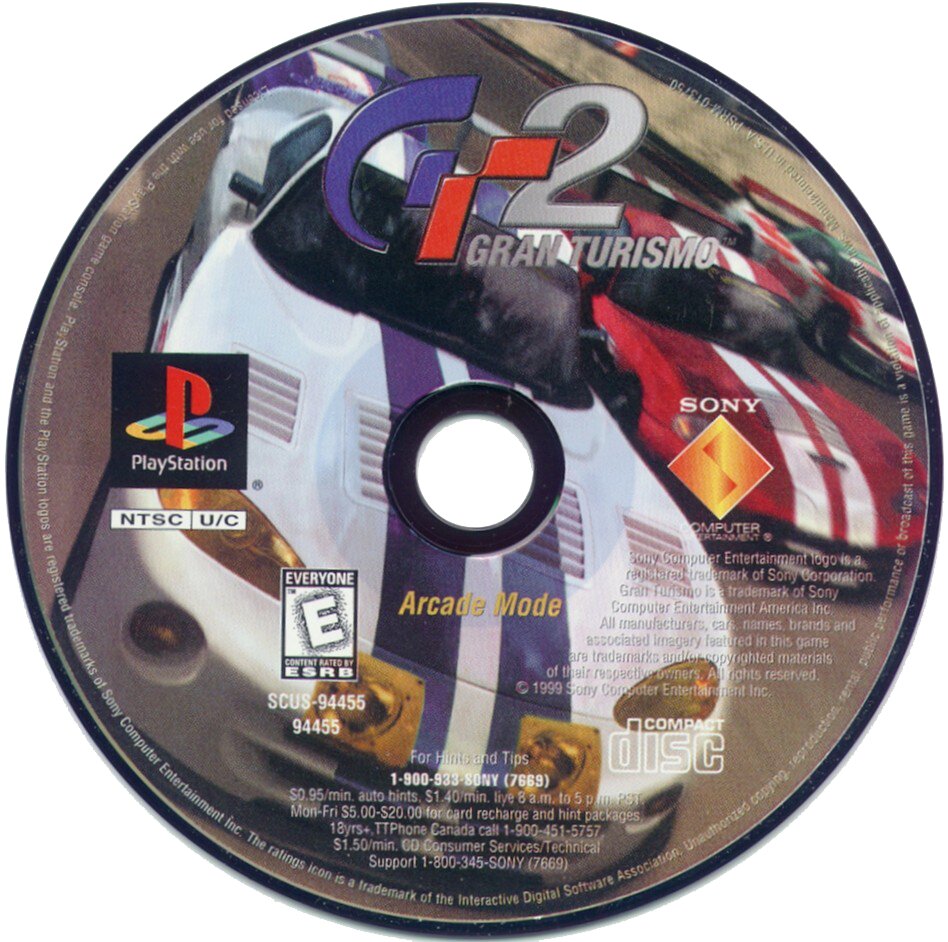 Gran Turismo 2 [2 Discs] Playstation - Video Game - Used - CaveGamers - Image 3