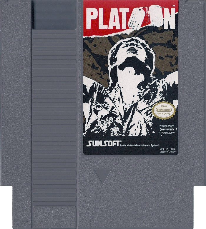Platoon NES - Video Game - Used - CaveGamers - Image 3