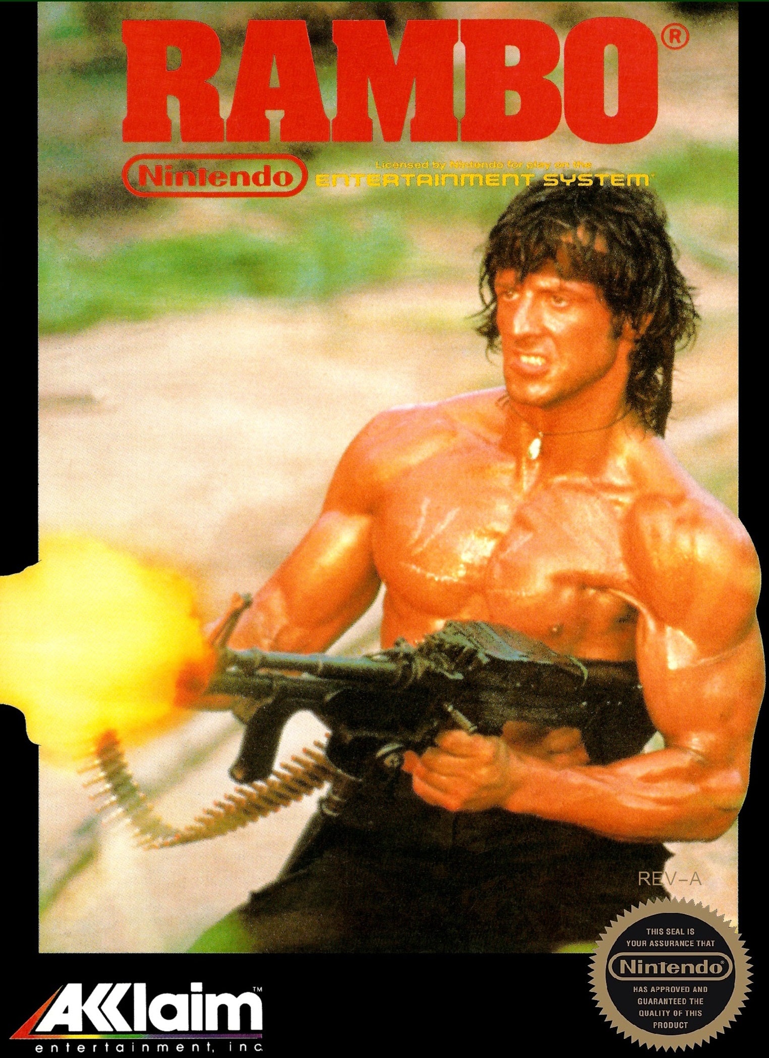 Rambo NES - Video Game - Used - CaveGamers