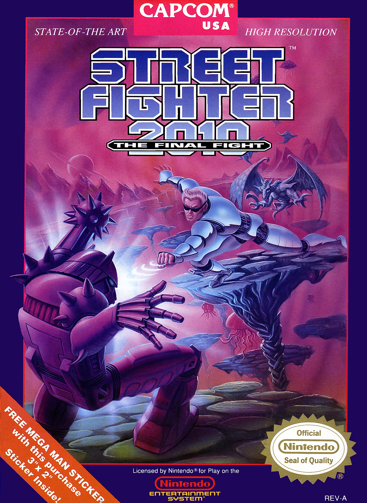 Street Fighter 2010 the Final Fight NES - Video Game - Used - CaveGamers