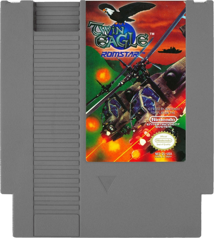 Twin Eagle NES - Video Game - Used - CaveGamers - Image 3