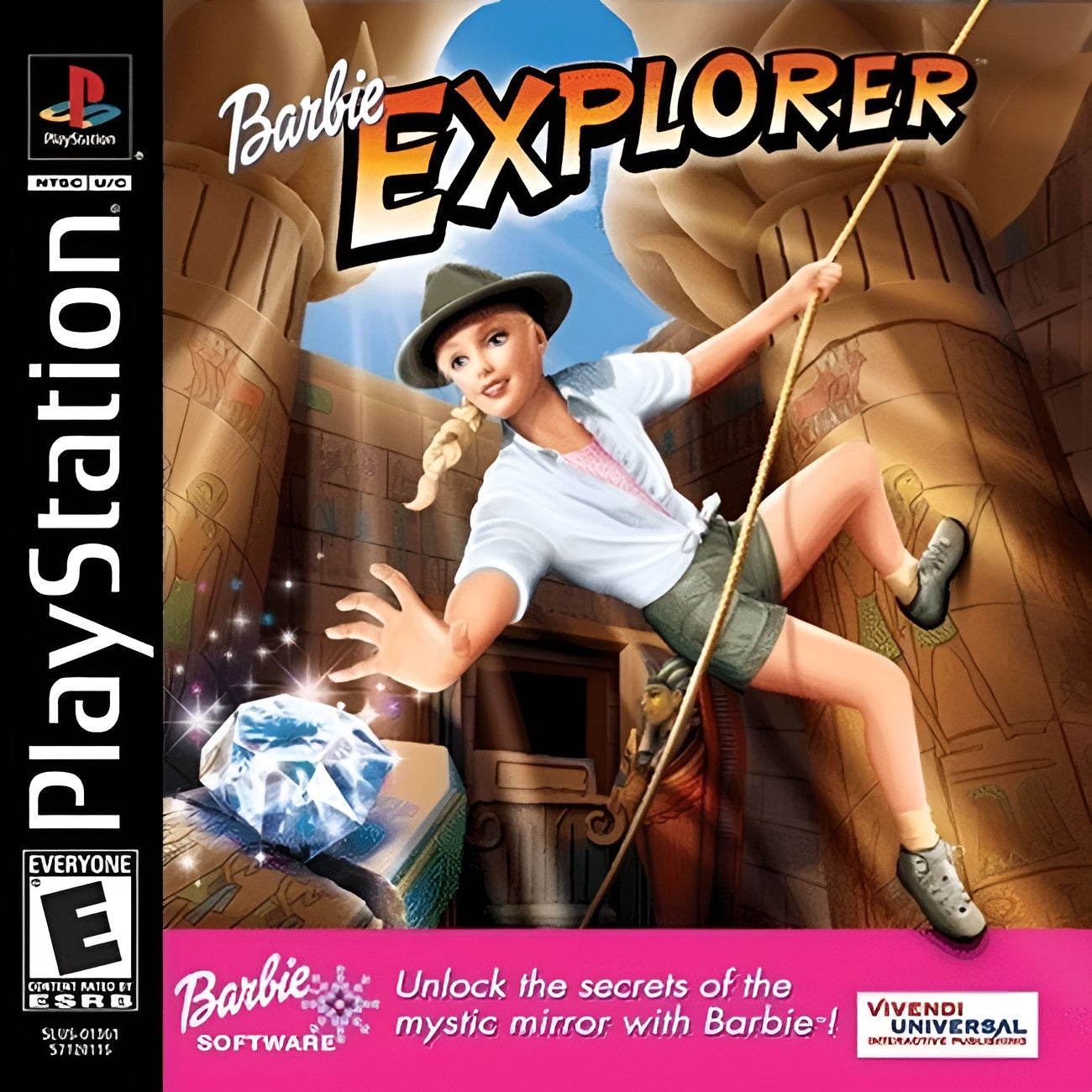 Barbie Explorer Playstation - Video Game - Used - CaveGamers