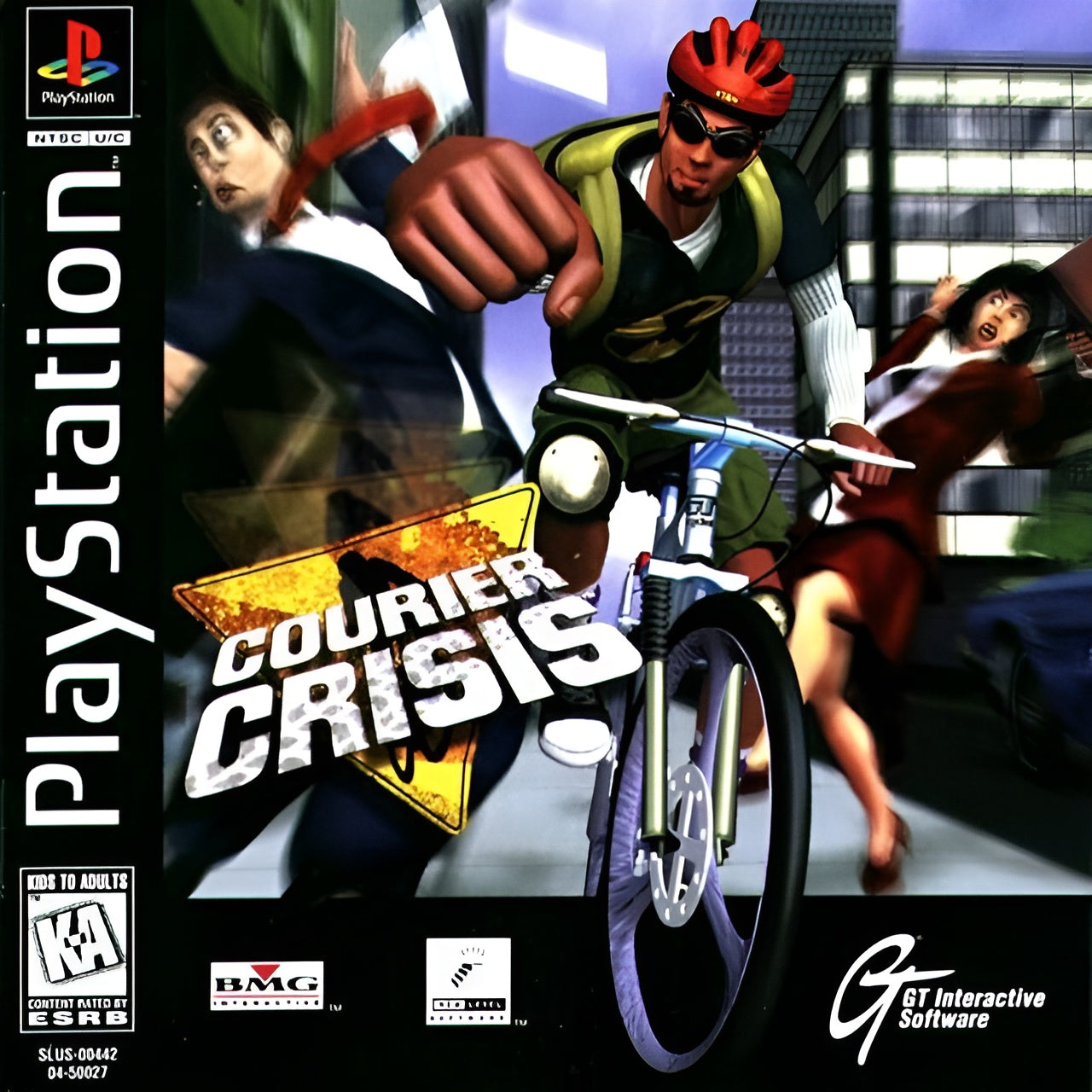 Courier Crisis Playstation - Video Game - Used - CaveGamers