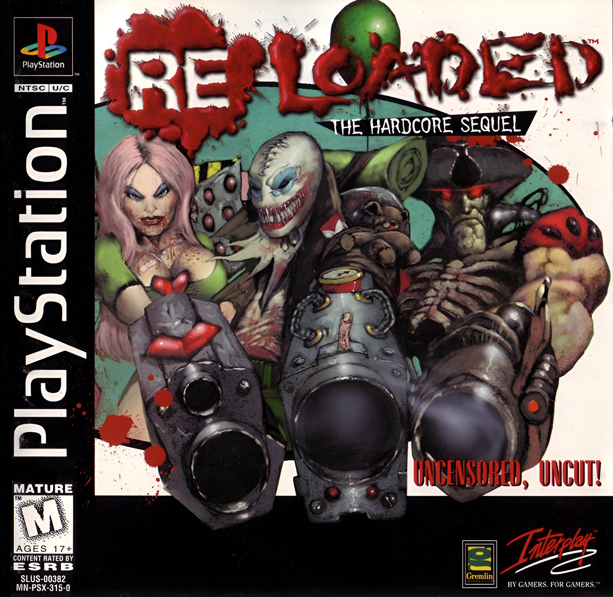 Re-Loaded Playstation - Video Game - Used - CaveGamers