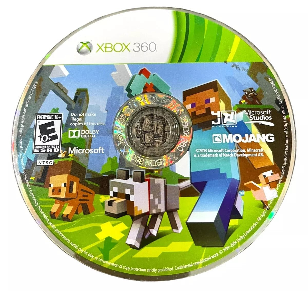 Minecraft Xbox 360 - Video Game - Used - CaveGamers - Image 3