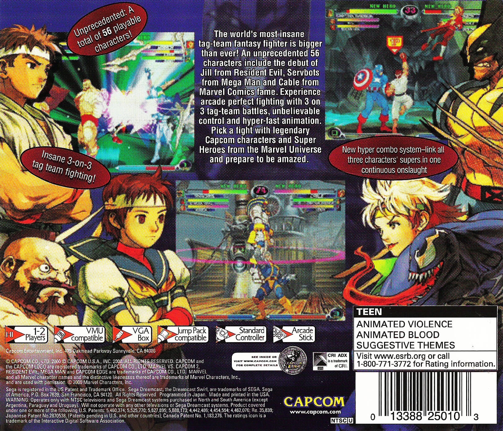 Marvel vs Capcom 2