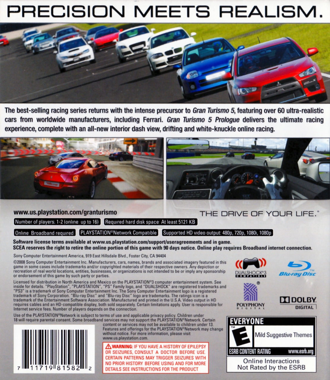 Gran Turismo 5 Prologue PS3 - Video Game - Used - CaveGamers - Image 2