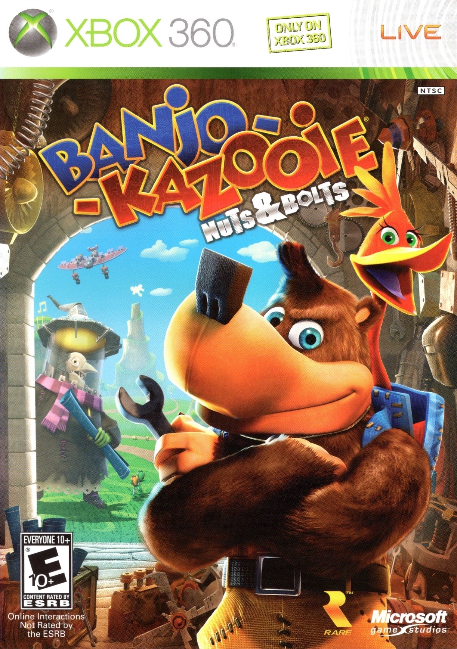Banjo-Kazooie: Nuts & Bolts Xbox 360 - Video Game - Used - CaveGamers