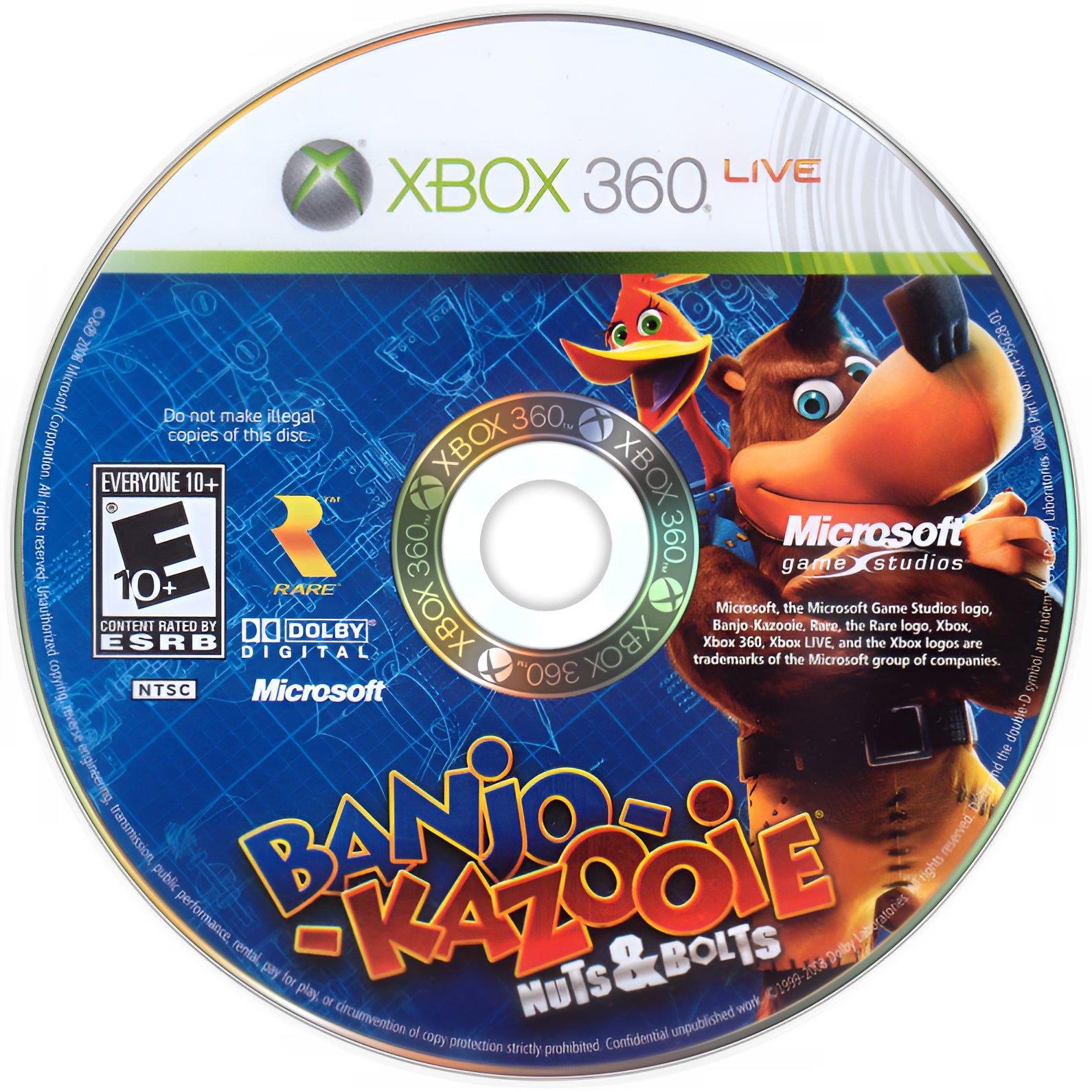 Banjo-Kazooie: Nuts & Bolts Xbox 360 - Video Game - Used - CaveGamers - Image 3