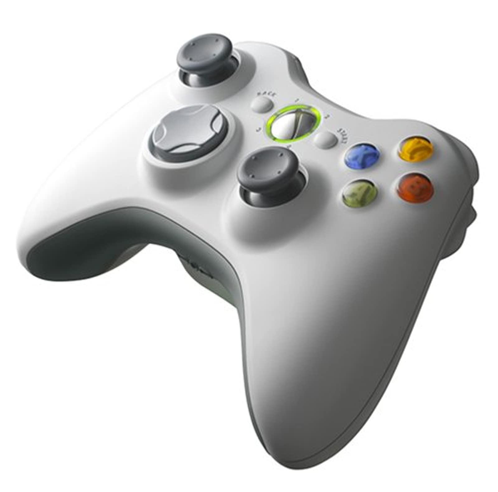 Xbox 360 Wireless Controller - White - Video Game Accessory - Used - CaveGamers - Image 2