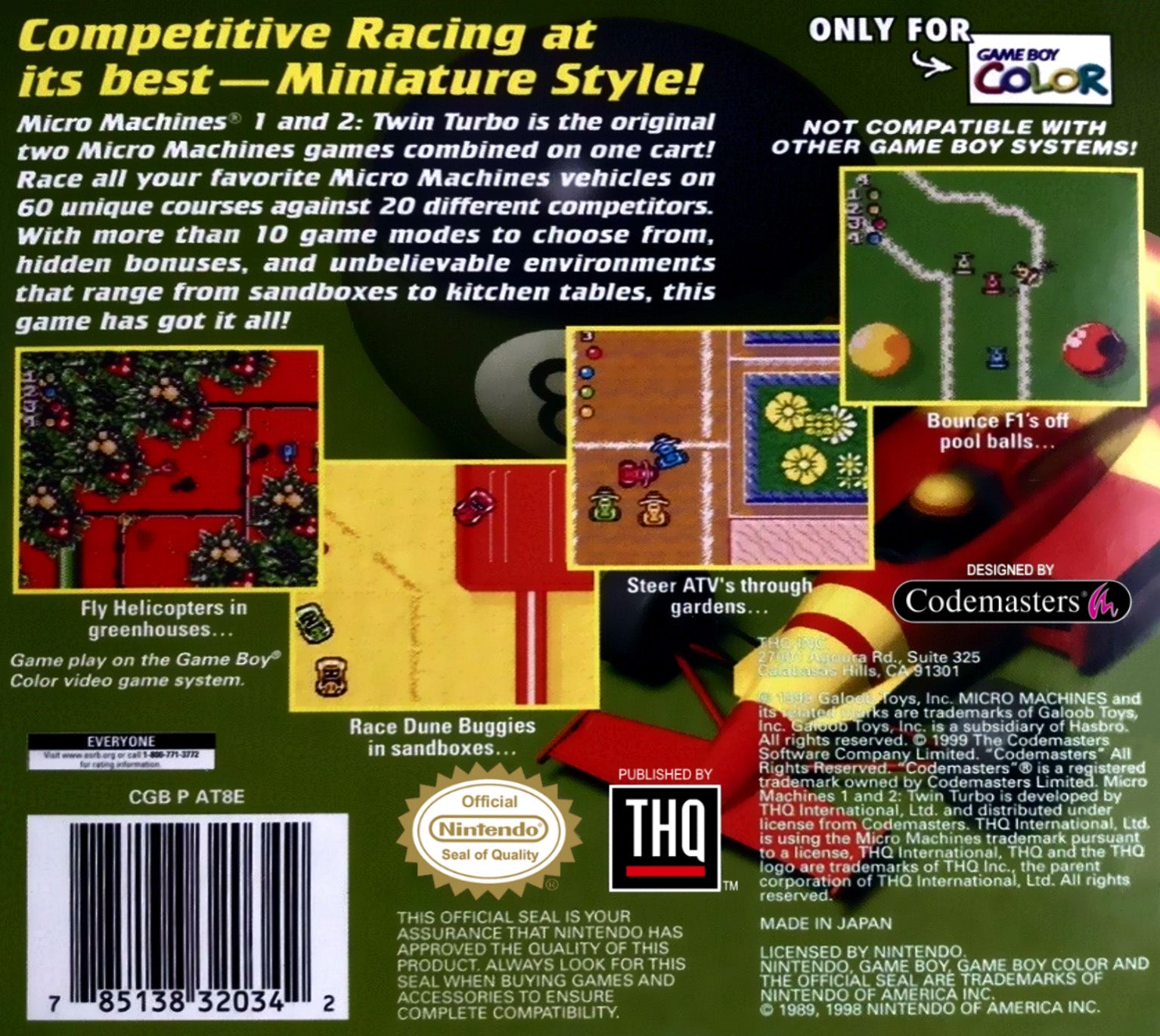 Micro Machines I and 2 Twin Turbo