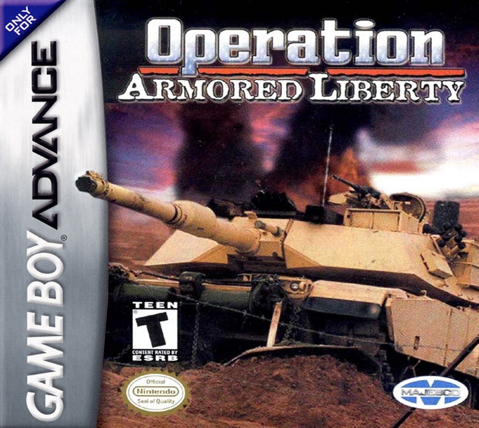 Operation Armored Liberty Game Boy Advance - Video Game - Used - CaveGamers