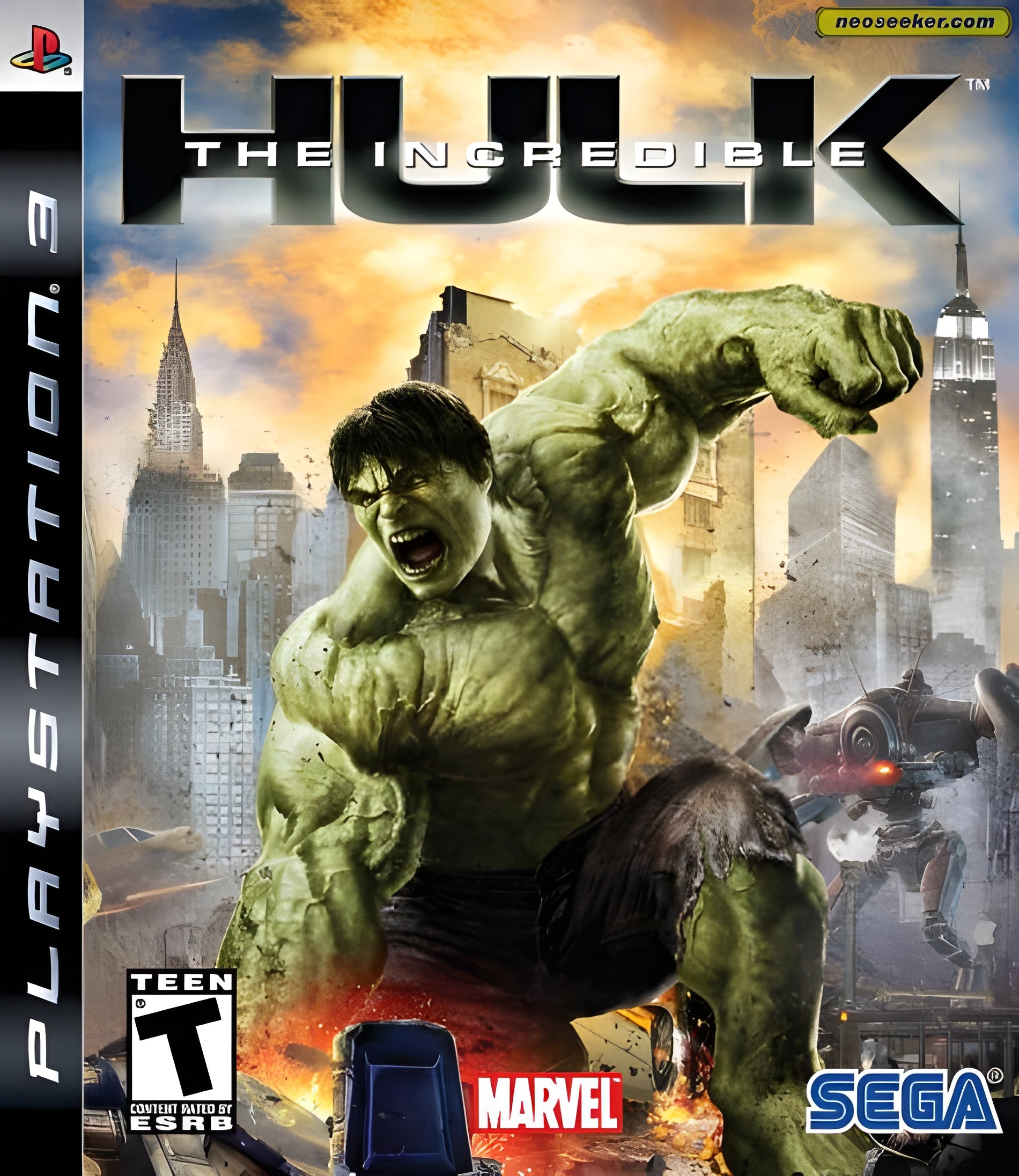 The Incredible Hulk PS3 - Video Game - Used - CaveGamers