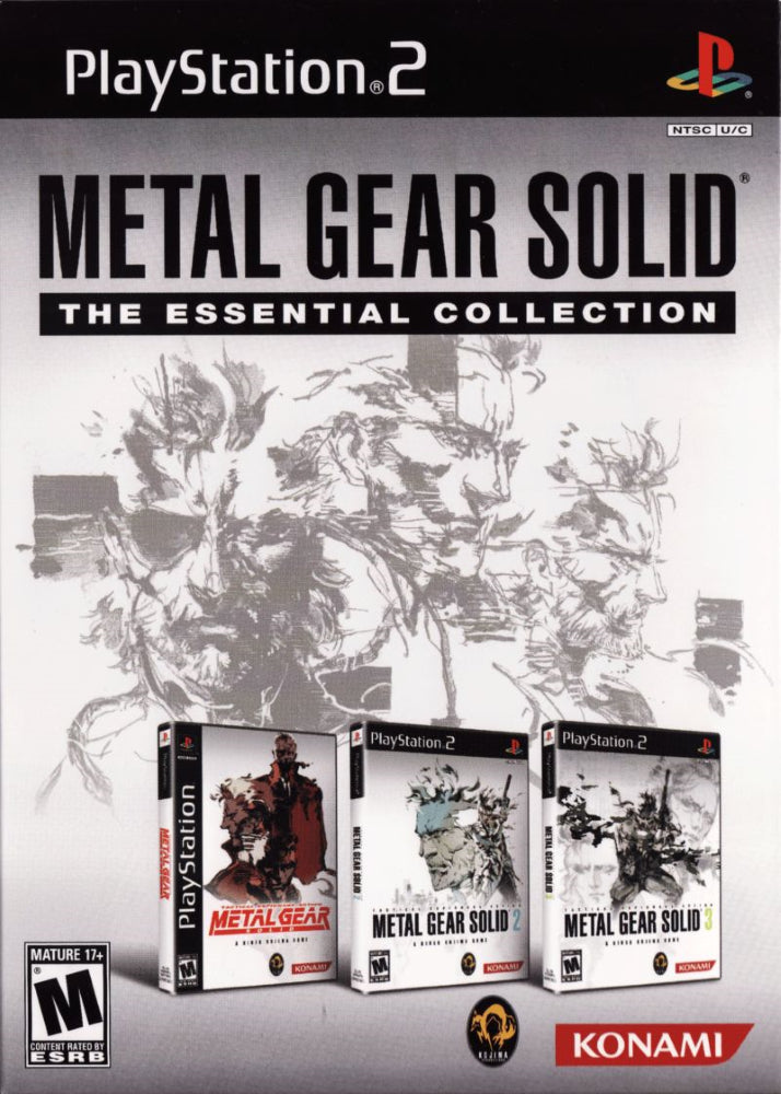 Metal Gear Solid Essential Collection [4 Discs] PS2 - Video Game - Used - CaveGamers