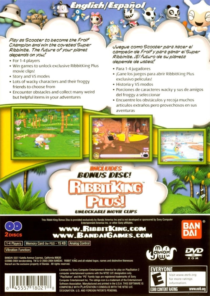 Ribbit King PS2 - Video Game - Used - CaveGamers - Image 2